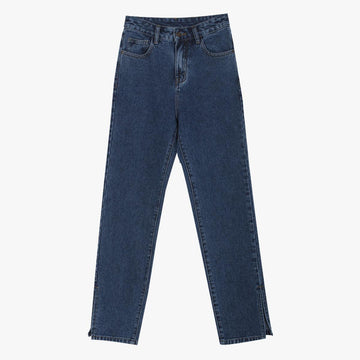 Classic High Waist Vintage Jeans - Aesthetic Clothes Shop Classic High Waist Vintage Jeans - Aesthetic Clothes Shop