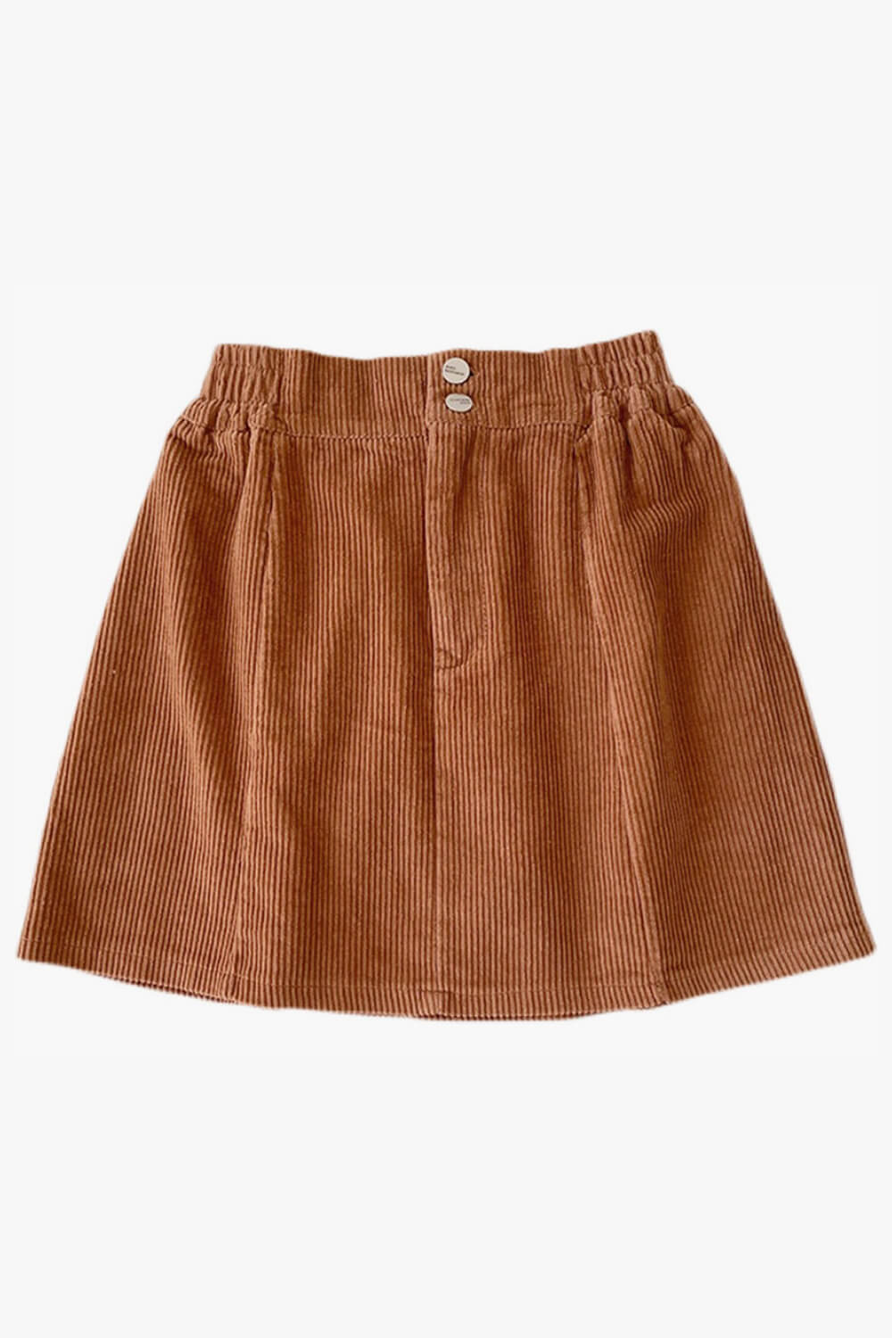 Corduroy Mini Skirt Elastic Waist Corduroy Mini Skirt Elastic Waist