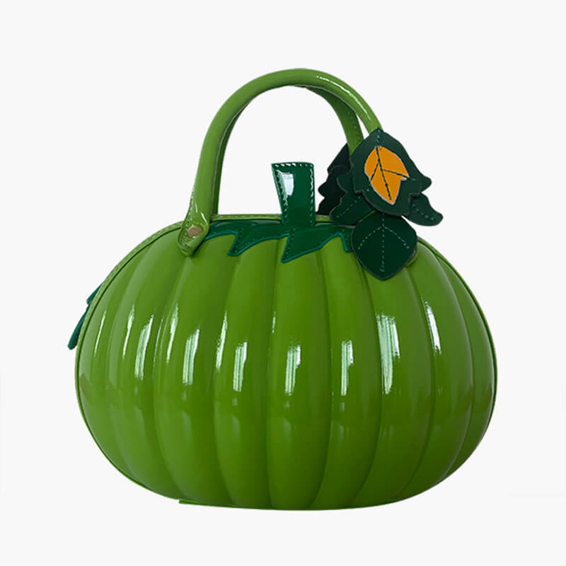 Creative Pumpkin Handbag Bright Fashion Creative Pumpkin Handbag Bright Fashion