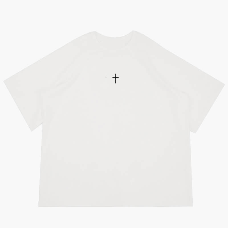 Cross Embroidery Darkcore T-Shirt Cross Embroidery Darkcore T-Shirt