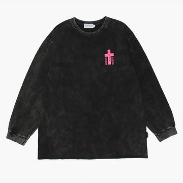 Crosses and Pink Entities Long Sleeve Shirt Crosses and Pink Entities Long Sleeve Shirt