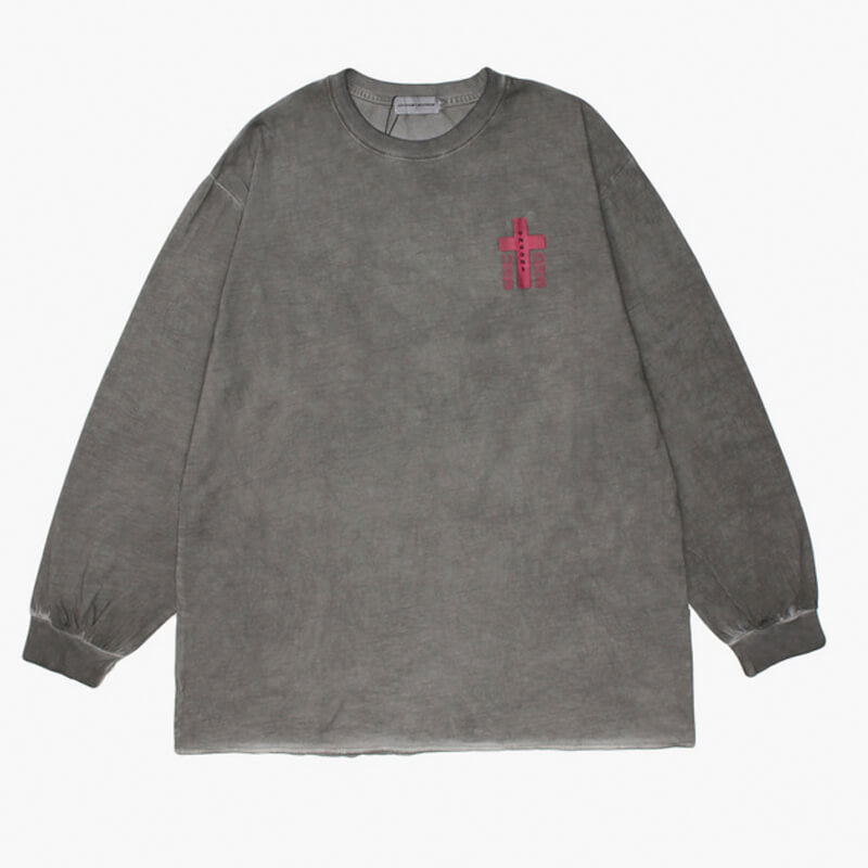 Crosses and Pink Entities Long Sleeve Shirt