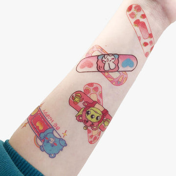 Cute Aesthetic Plaster Temporary Tattoo Set - Aesthetic Clothes Shop Cute Aesthetic Plaster Temporary Tattoo Set - Aesthetic Clothes Shop
