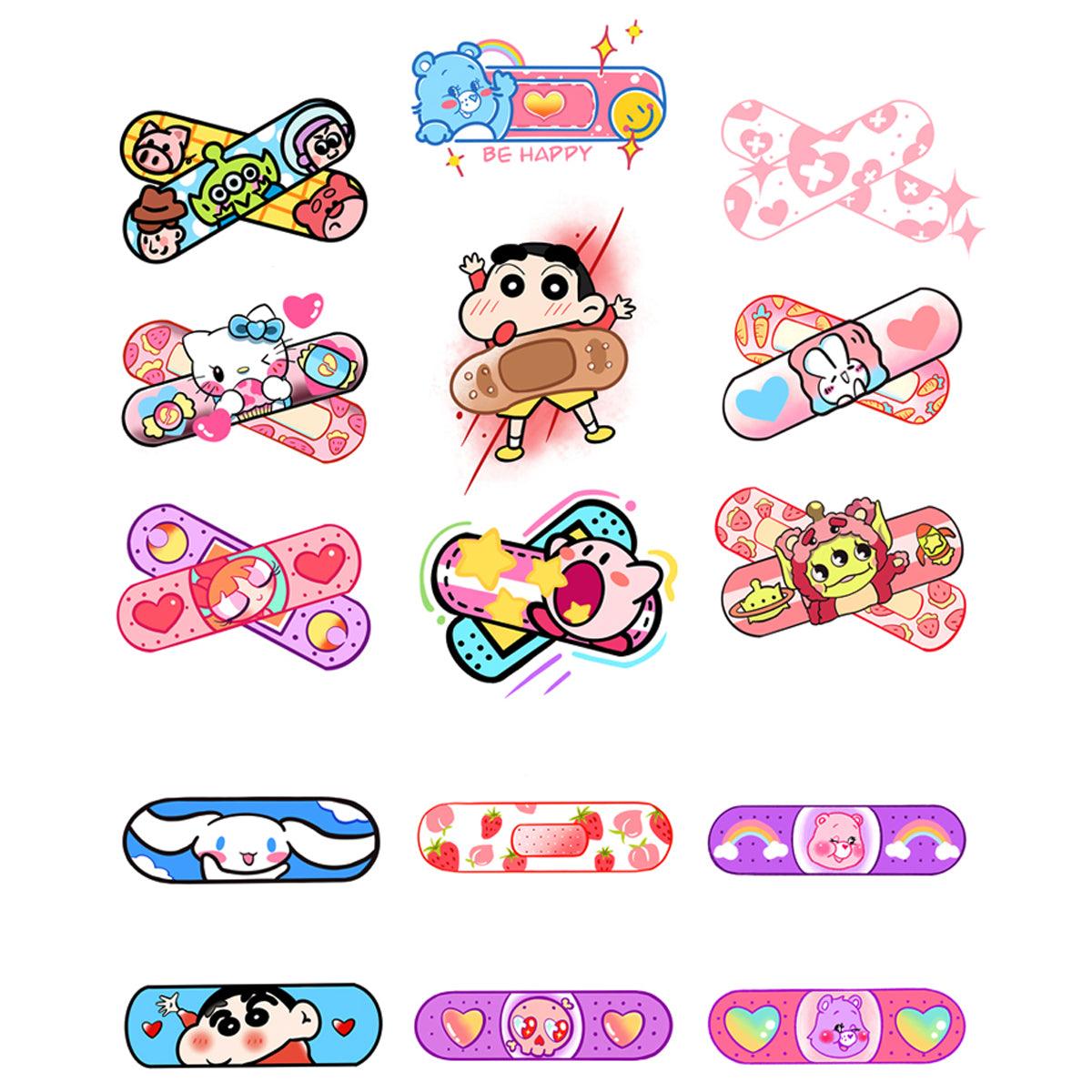 Cute Aesthetic Plaster Temporary Tattoo Set - Aesthetic Clothes Shop Cute Aesthetic Plaster Temporary Tattoo Set - Aesthetic Clothes Shop