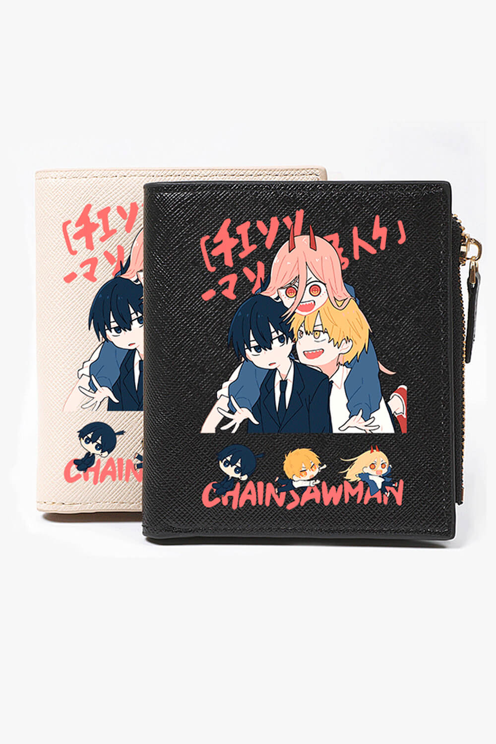 Cute Hayakawa Family Wallet Chainsaw Man Trio Cute Hayakawa Family Wallet Chainsaw Man Trio