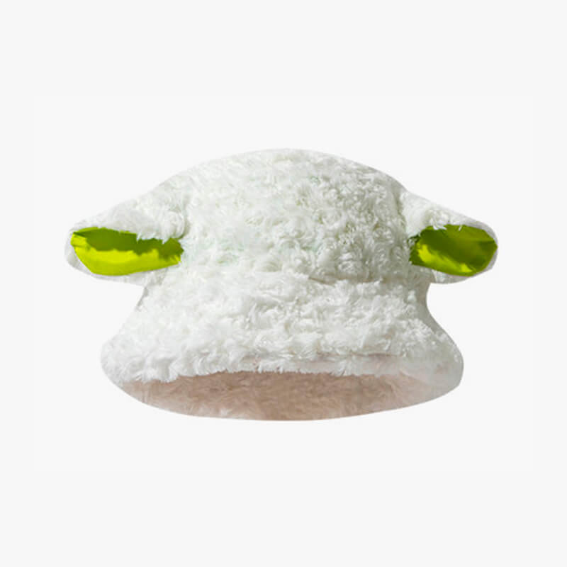 Cute Lamb Winter Bucket Hat Plush Ears Cute Lamb Winter Bucket Hat Plush Ears