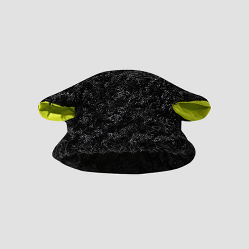 Cute Lamb Winter Bucket Hat Plush Ears Cute Lamb Winter Bucket Hat Plush Ears
