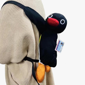 Cute Pingu Penguin Backpack - Aesthetic Clothes Shop Cute Pingu Penguin Backpack - Aesthetic Clothes Shop