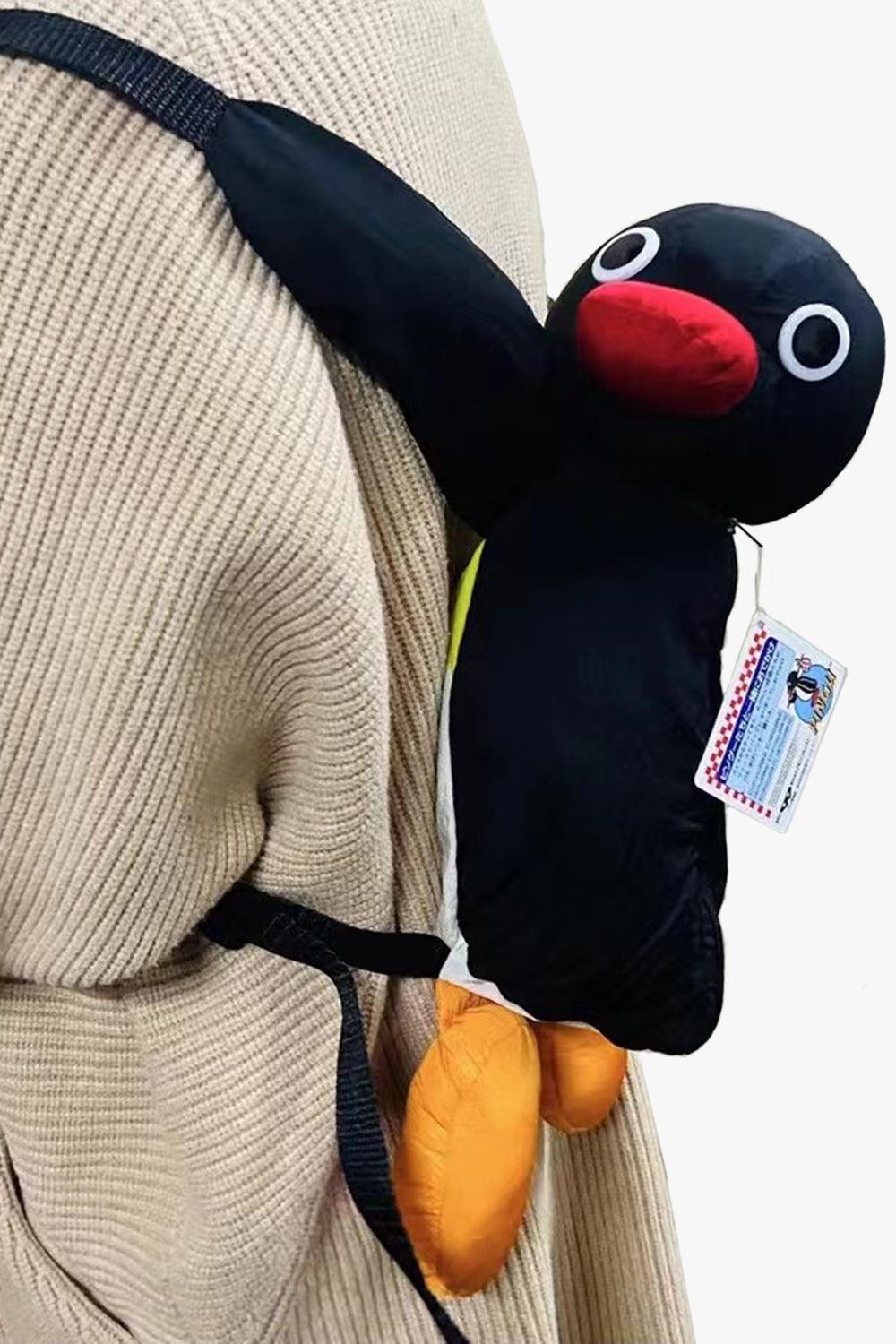 Cute Pingu Penguin Backpack - Aesthetic Clothes Shop Cute Pingu Penguin Backpack - Aesthetic Clothes Shop