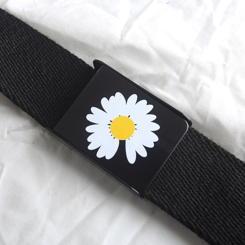Daisy Flower Soft Grunge Belt