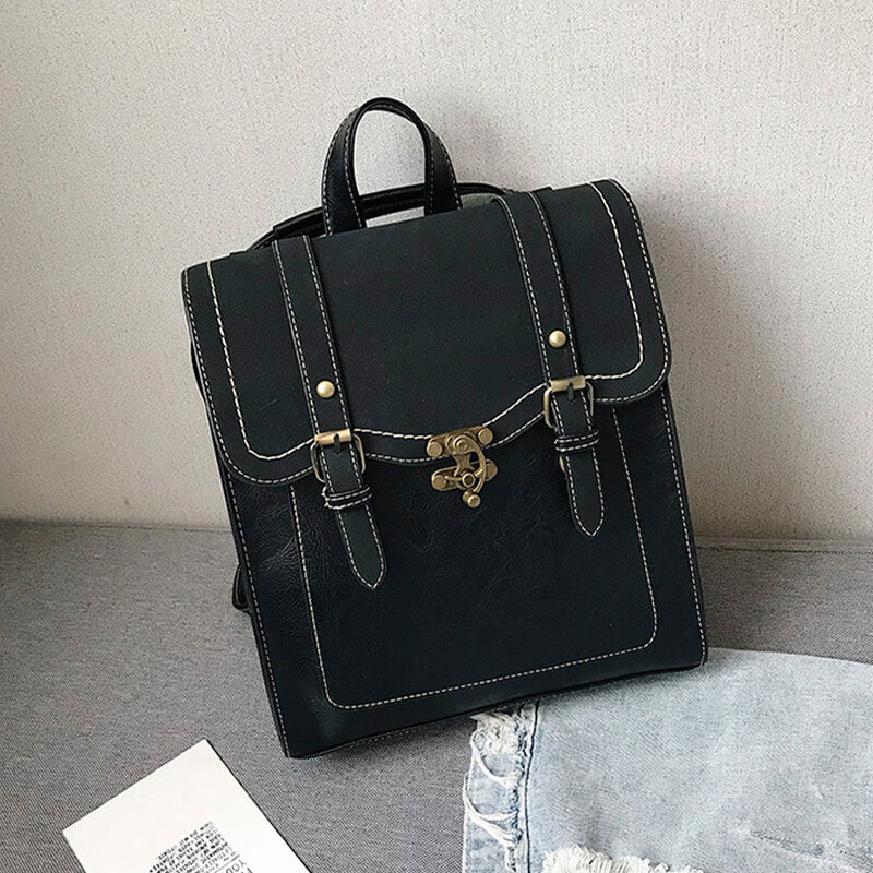 Dark Academia Backpack Vintage Locker Dark Academia Backpack Vintage Locker