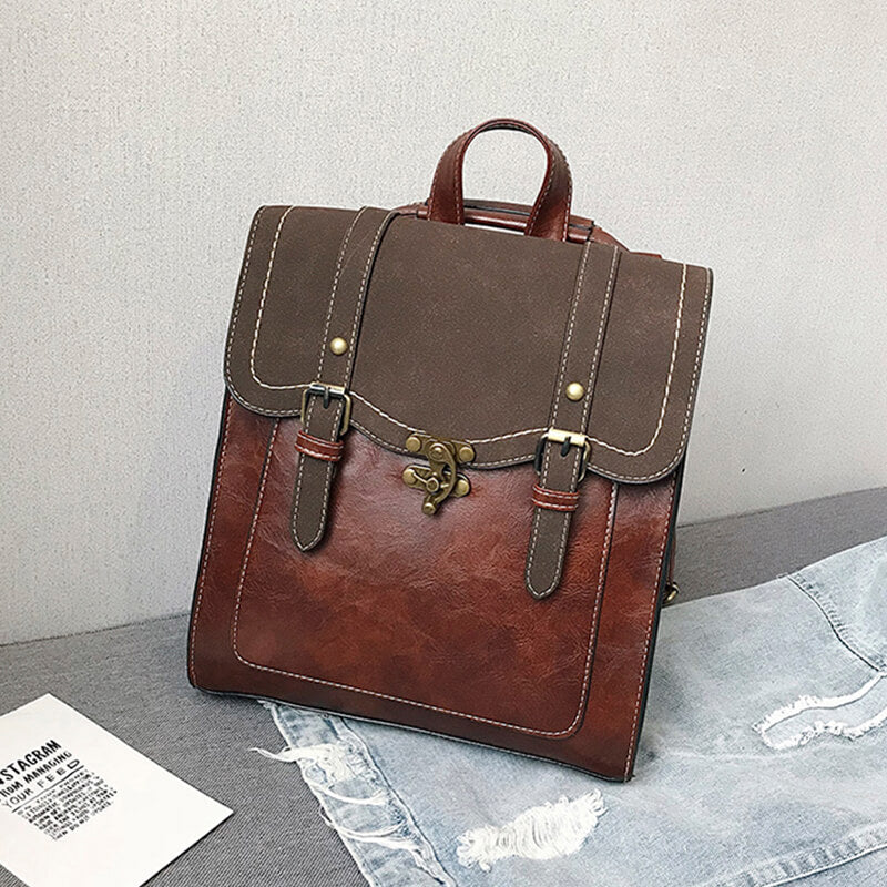 Dark Academia Backpack Vintage Locker Dark Academia Backpack Vintage Locker