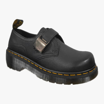 Dark Academia Martens Ankle Shoes Platform Retro Buckle