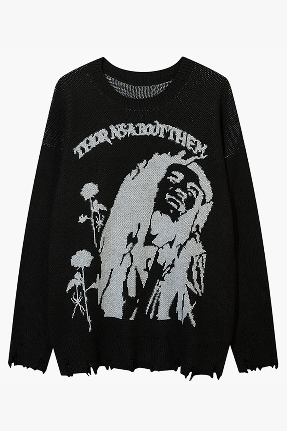 Dark Grunge Sweater Thorns About Them