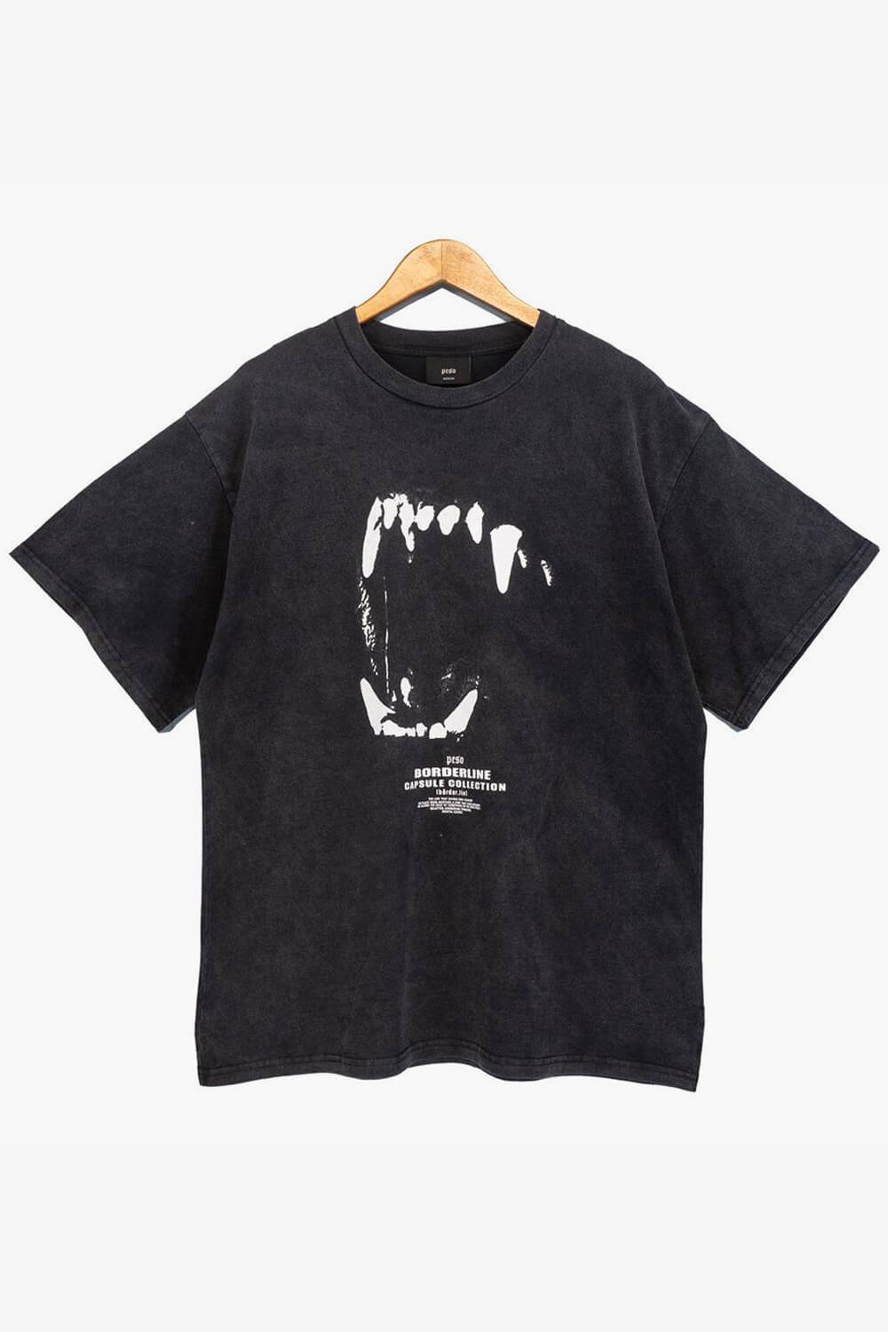 Dark Grunge T-Shirt Rottweiler Teeth