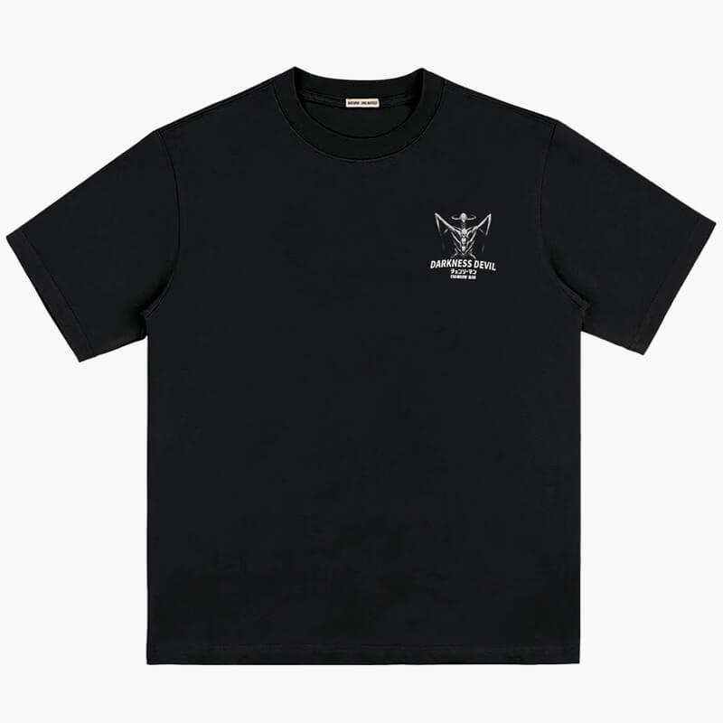 Darkness Devil Chainsaw Man Black T-Shirt