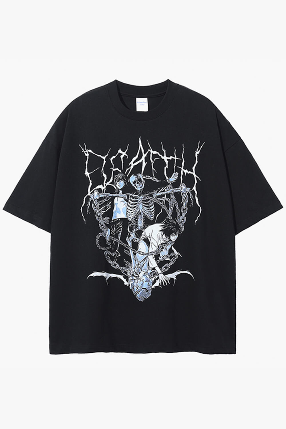 Death Note T-Shirt Dark Style Anime Aesthetic Death Note T-Shirt Dark Style Anime Aesthetic