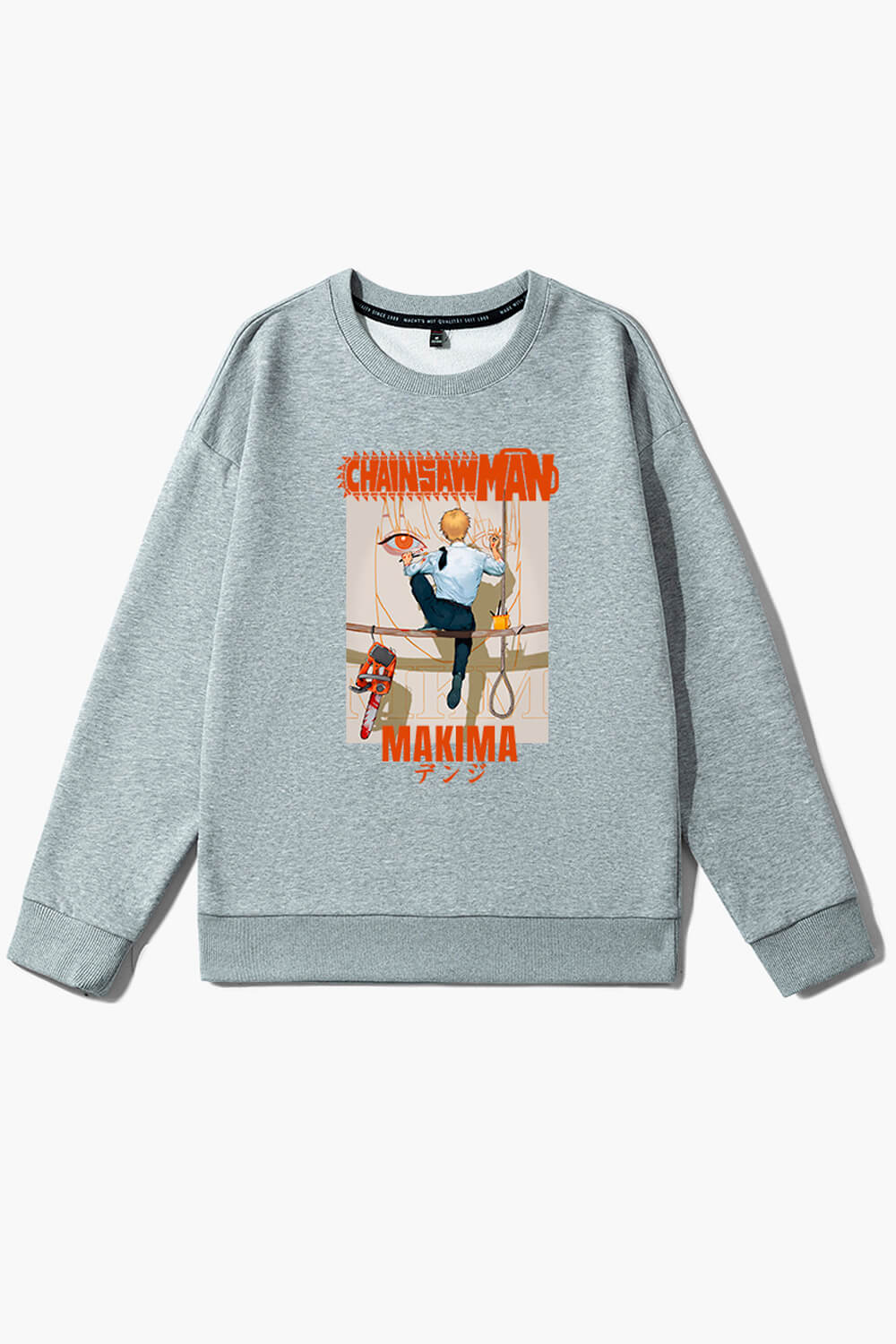 Denji Painting Makima Face Sweatshirt Chainsaw Man Denji Painting Makima Face Sweatshirt Chainsaw Man