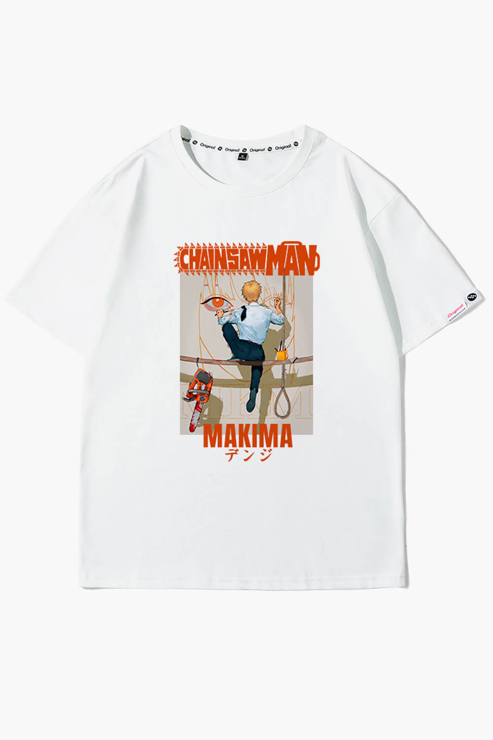 Denji Painting Makima Face T-Shirt Chainsaw Man Denji Painting Makima Face T-Shirt Chainsaw Man