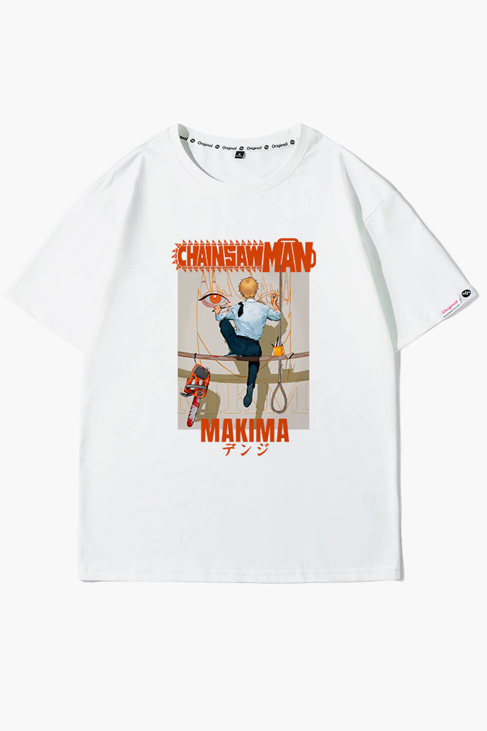 Denji Painting Makima Face T-Shirt Chainsaw Man