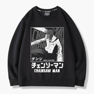 Denji Rage Sweatshirt Chainsaw Man Denji Rage Sweatshirt Chainsaw Man
