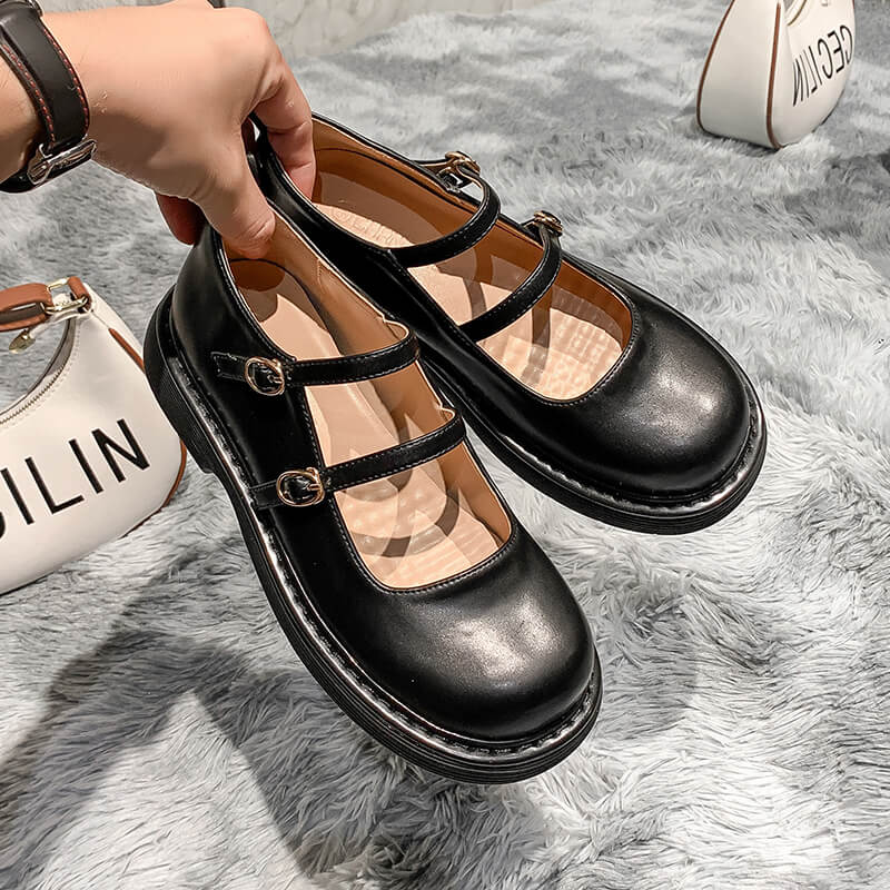 Dollcore Double Buckle Mary Jane Shoes Dollcore Double Buckle Mary Jane Shoes