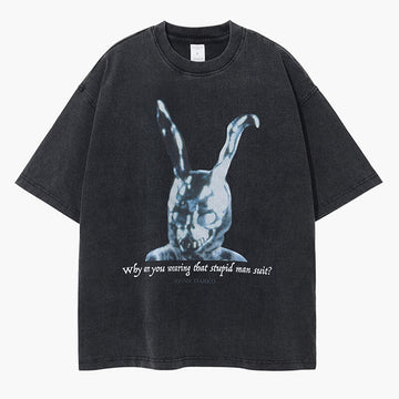 Donnie Darko Rabbit T-Shirt Gloomy Aesthetic Fashion