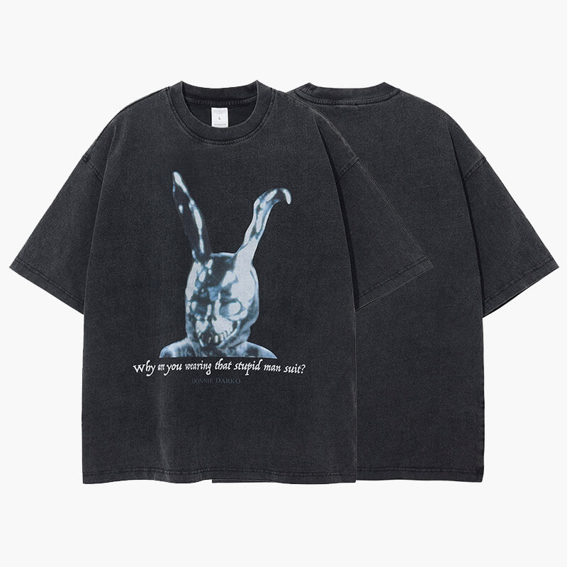 Donnie Darko Rabbit T-Shirt Gloomy Aesthetic Fashion