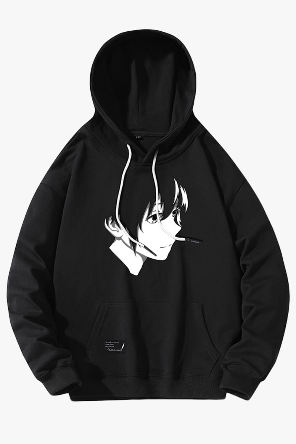 Doomer Anime Aesthetic Hoodie Doomer Anime Aesthetic Hoodie
