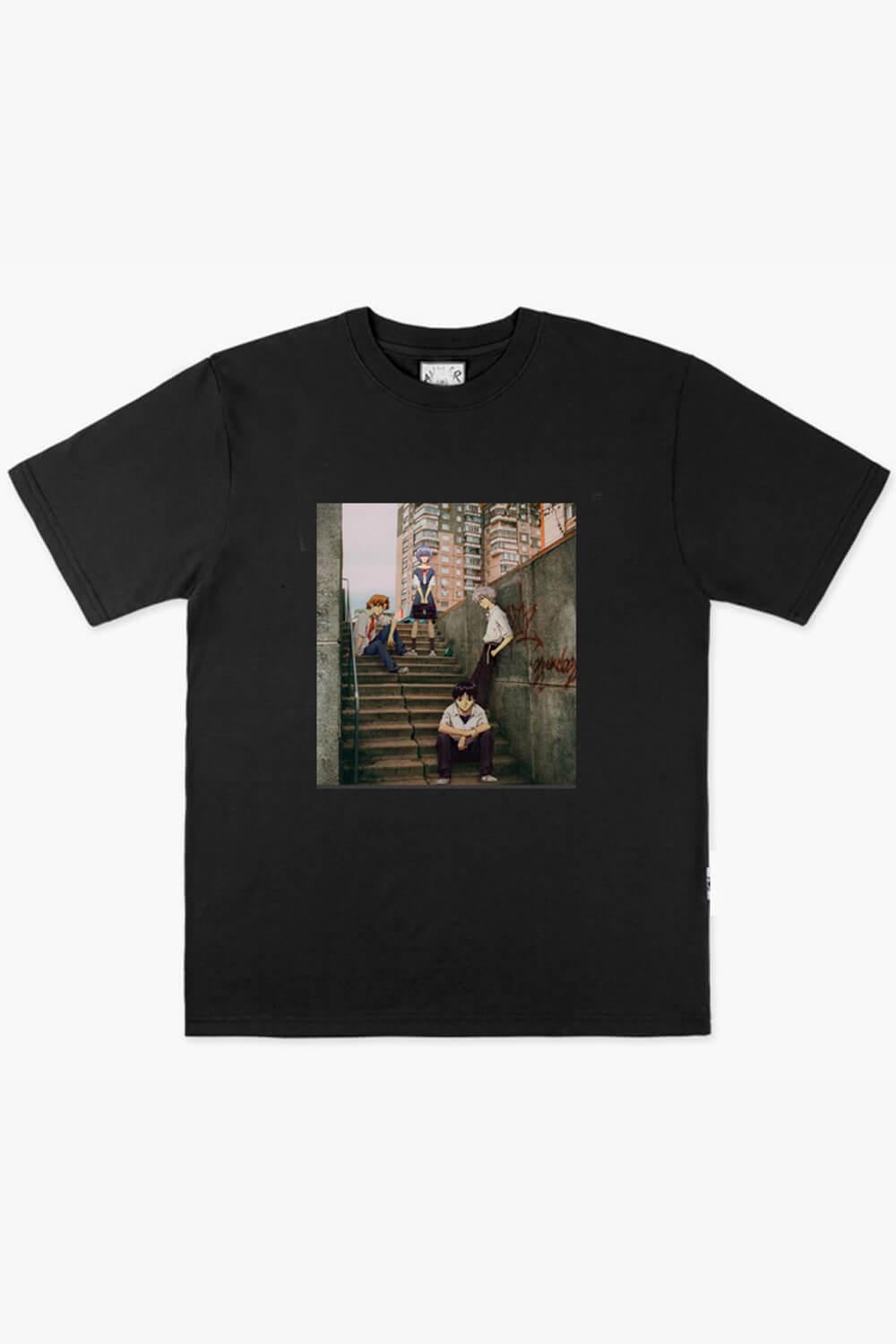 Dullcore Aesthetic Evangelion Characters Anime T-Shirt Dullcore Aesthetic Evangelion Characters Anime T-Shirt