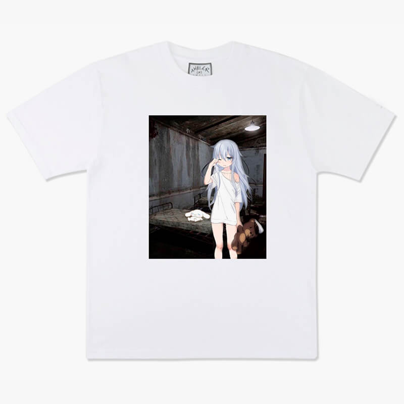 Dullcore Aesthetic Sleepy Kawaii Anime Girl T-Shirt Dullcore Aesthetic Sleepy Kawaii Anime Girl T-Shirt