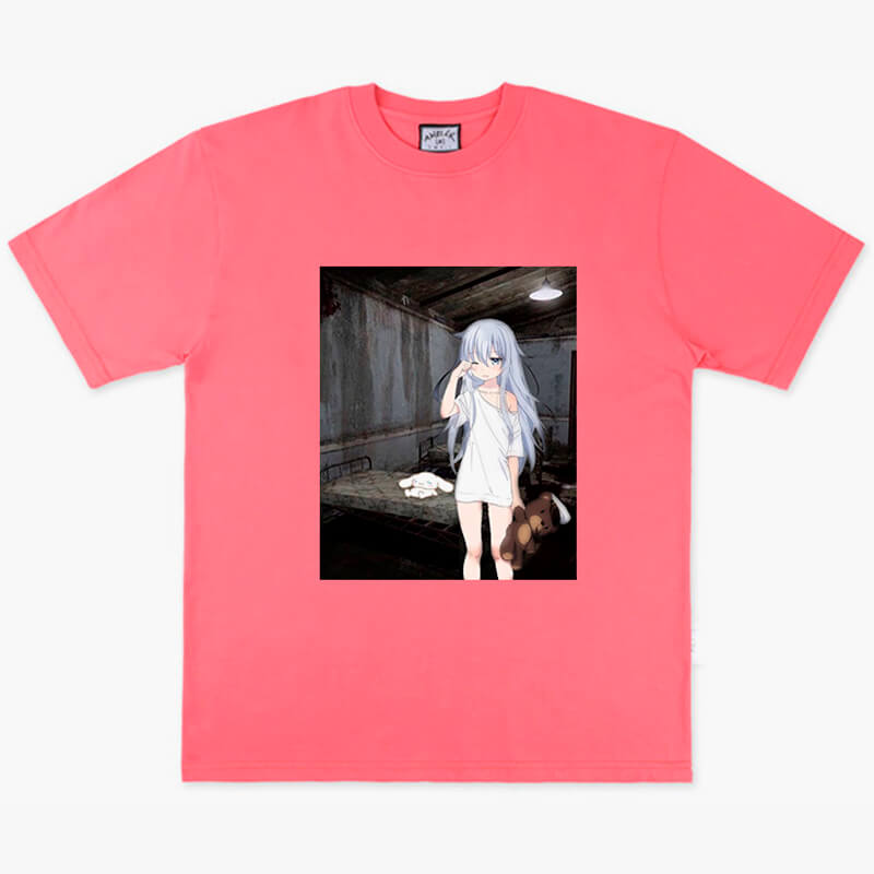 Dullcore Aesthetic Sleepy Kawaii Anime Girl T-Shirt Dullcore Aesthetic Sleepy Kawaii Anime Girl T-Shirt