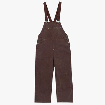 Earth Brown Indie Denim Overall Jumpsuit