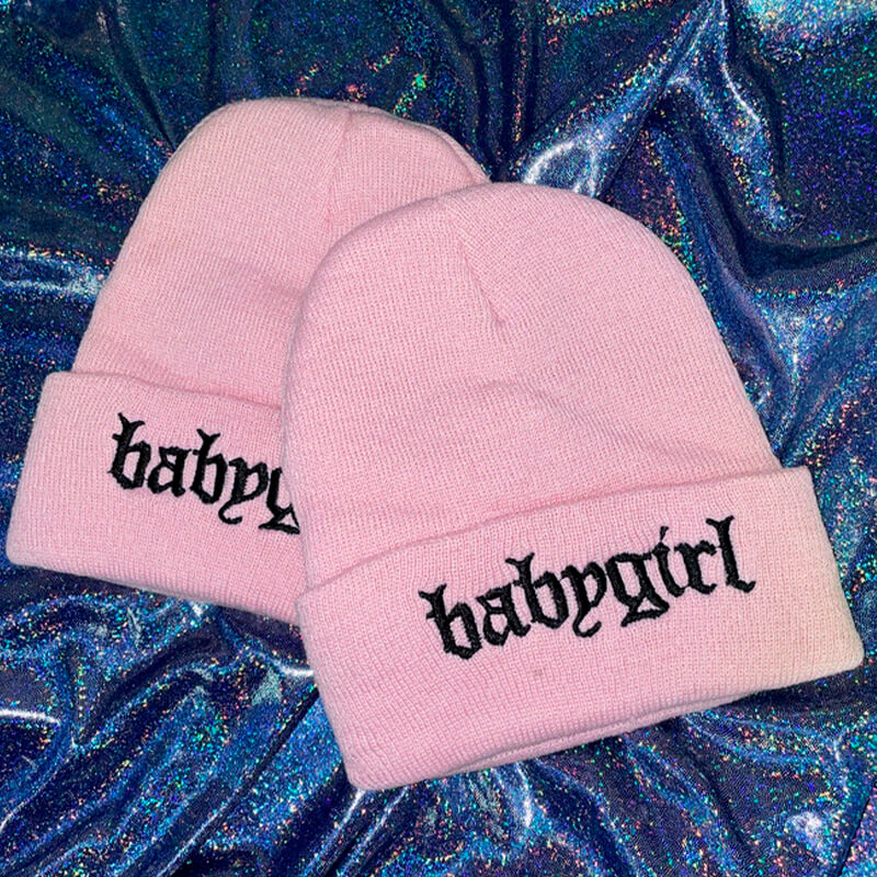 EGirl Aesthetic Babygirl Pink Hat EGirl Aesthetic Babygirl Pink Hat