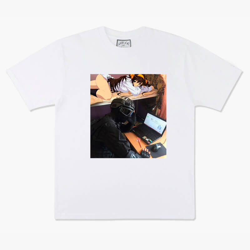 Embrace Masculinity Anime Girl T-Shirt Embrace Masculinity Anime Girl T-Shirt