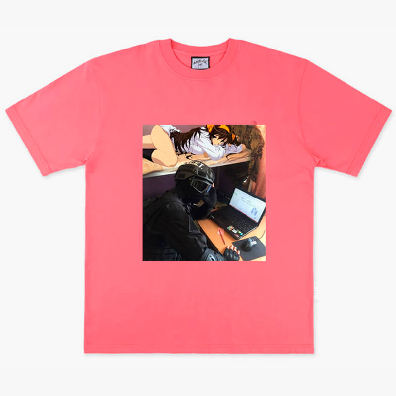 Embrace Masculinity Anime Girl T-Shirt Embrace Masculinity Anime Girl T-Shirt