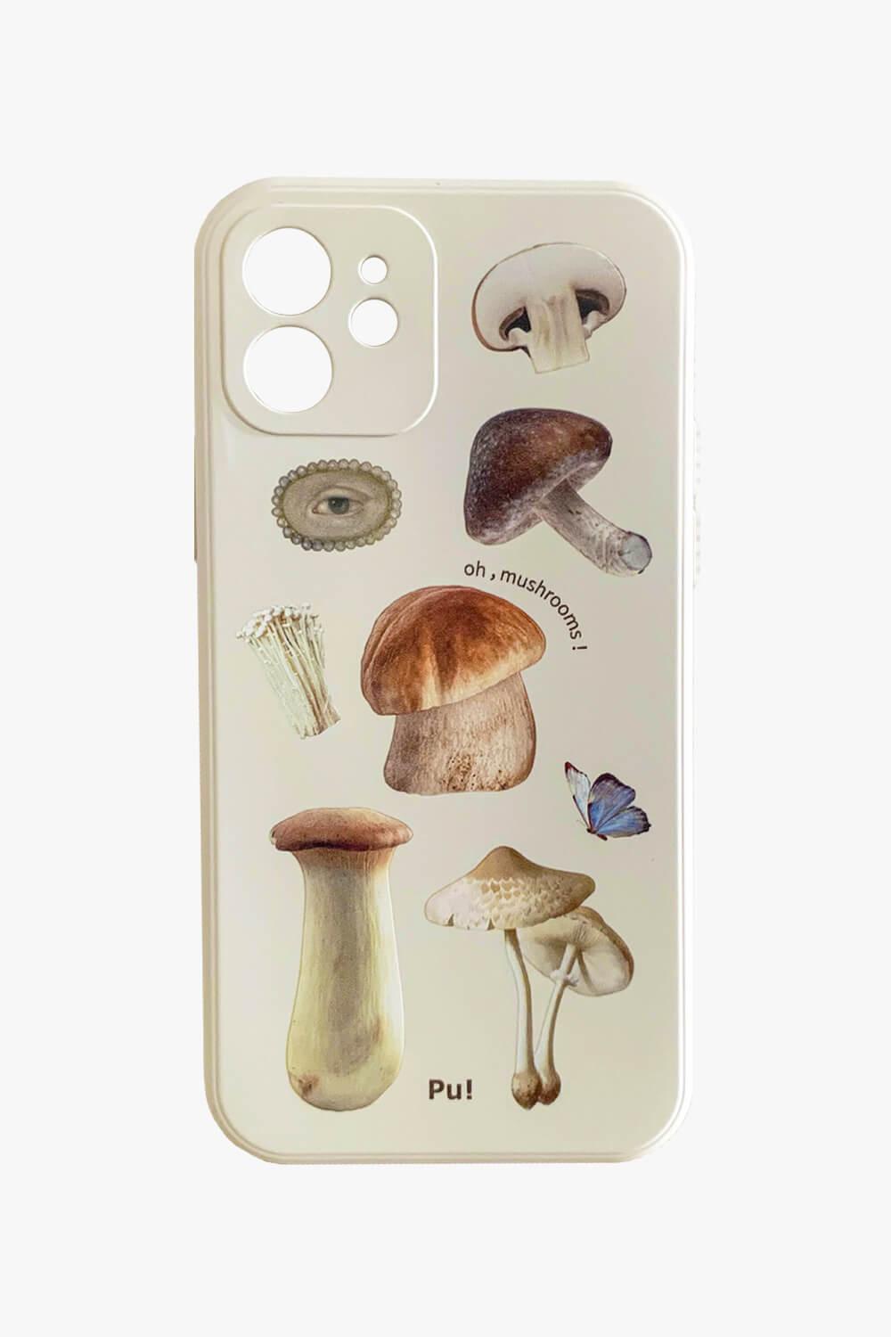 Eye Mushroom Aesthetic iPhone Case - Aesthetic Clothes Shop