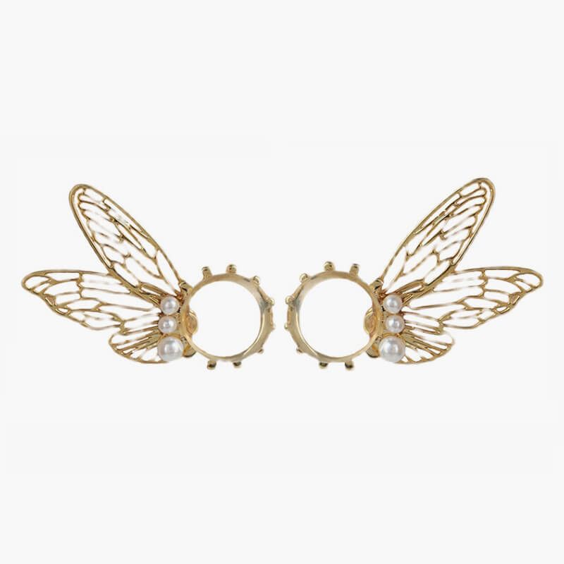 Fairy Wings Earrings Fairycore Aesthetic Fairy Wings Earrings Fairycore Aesthetic