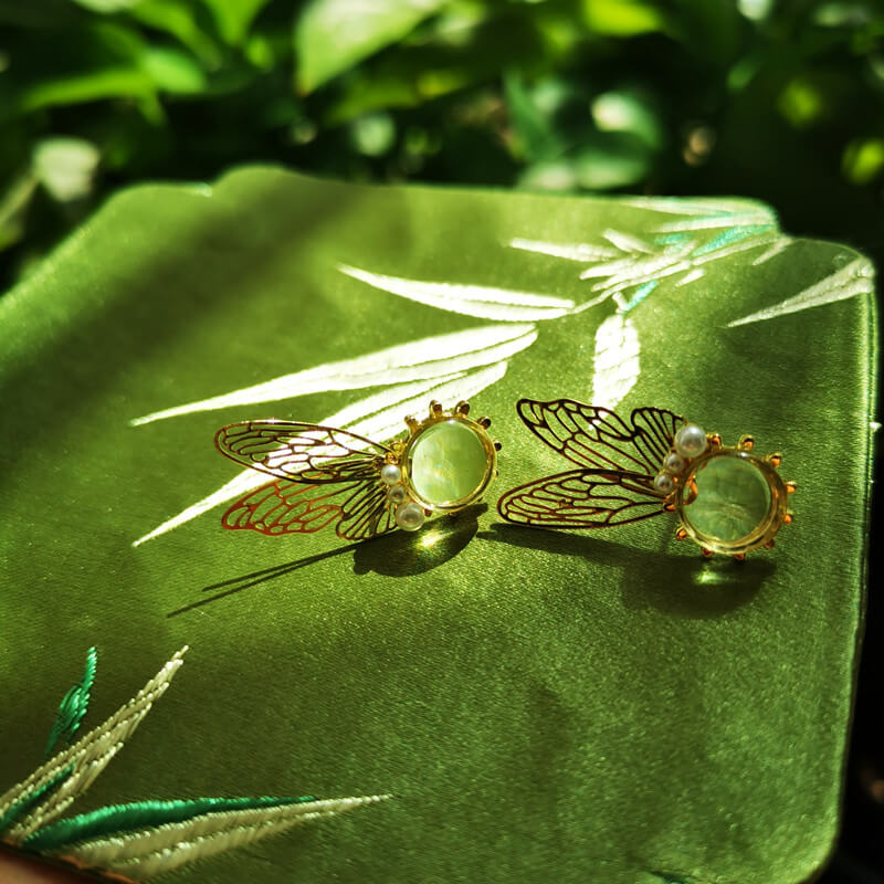 Fairy Wings Earrings Fairycore Aesthetic Fairy Wings Earrings Fairycore Aesthetic