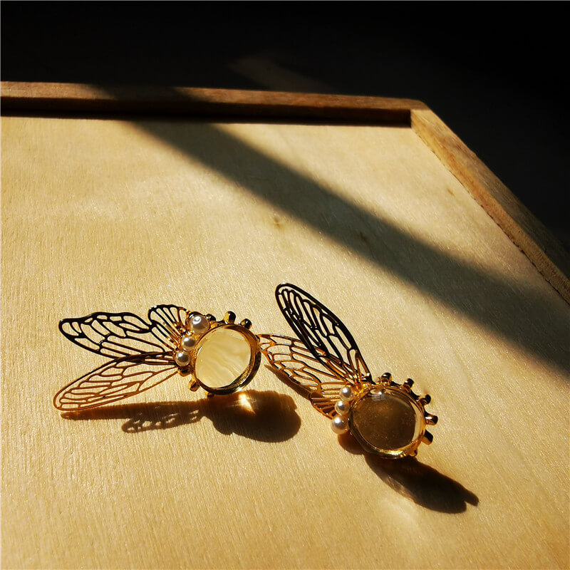 Fairy Wings Earrings Fairycore Aesthetic Fairy Wings Earrings Fairycore Aesthetic