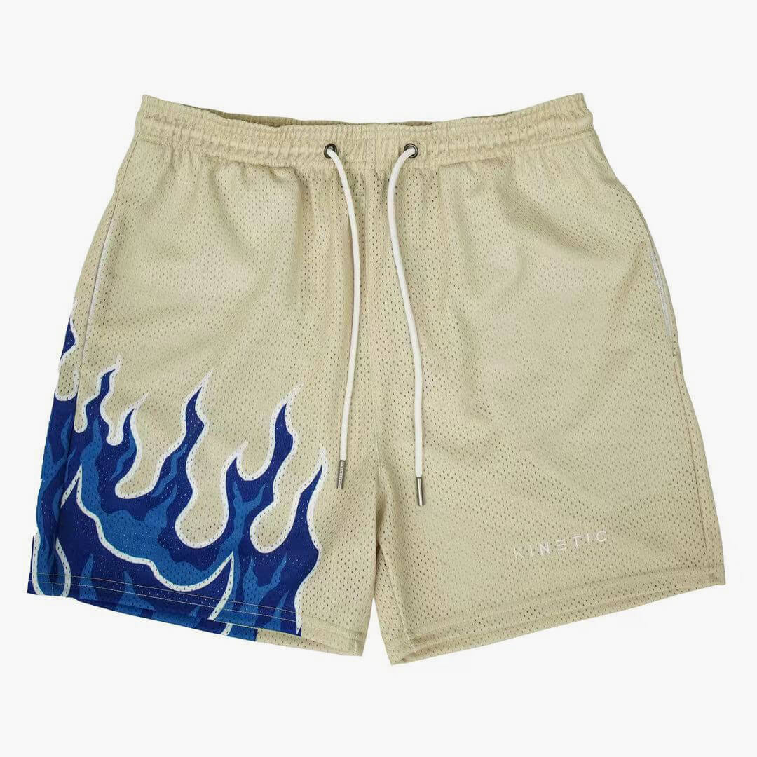 Flame Aesthetic Basketball Shorts Unisex Flame Aesthetic Basketball Shorts Unisex