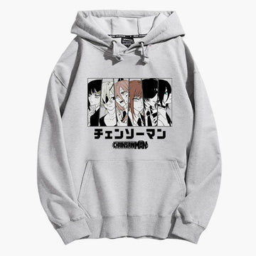 Girl Characters Chainsaw Man Hoodie - Aesthetic Clothes Shop Girl Characters Chainsaw Man Hoodie - Aesthetic Clothes Shop