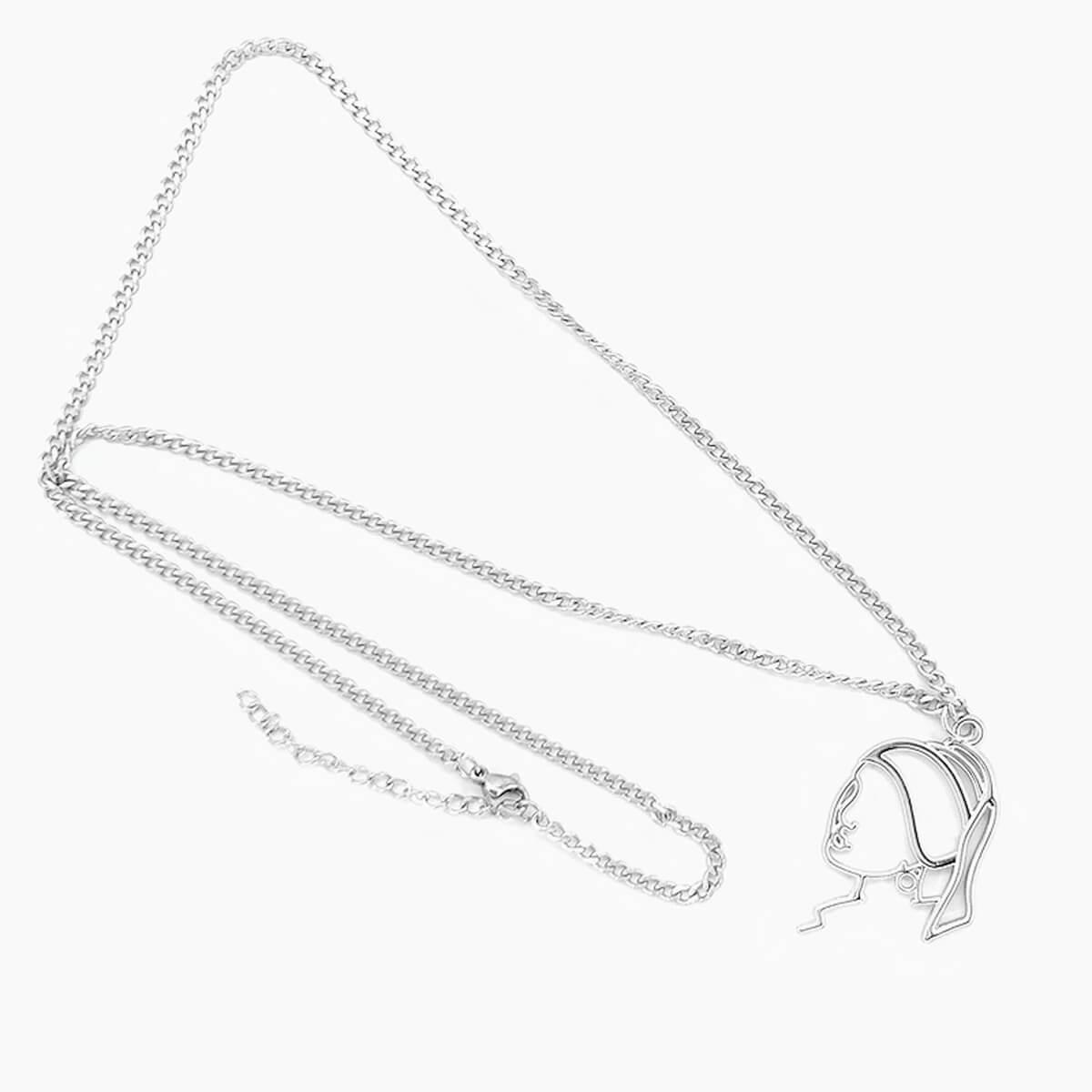 Girl with a Pearl Earring Artsy Necklace - Aesthetic Clothes Shop Girl with a Pearl Earring Artsy Necklace - Aesthetic Clothes Shop