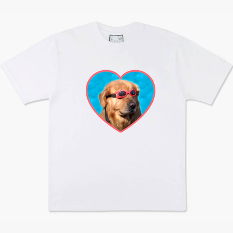 Golden Retriever Dog In Swimming Goggles T-Shirt Memecore Golden Retriever Dog In Swimming Goggles T-Shirt Memecore