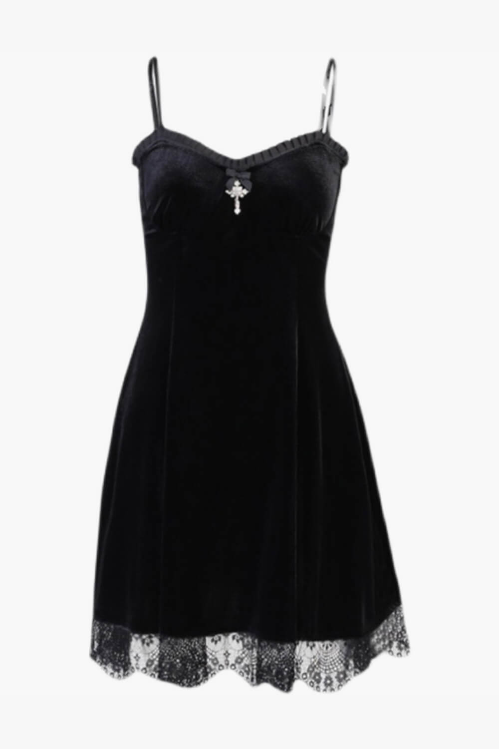 Gothcore Black Velvet Dress Gothcore Black Velvet Dress