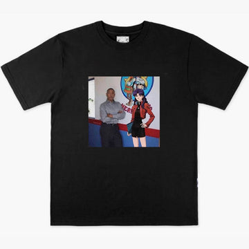 Gus Fring and Misato Katsuragi Breaking Bad T-Shirt Evangelion