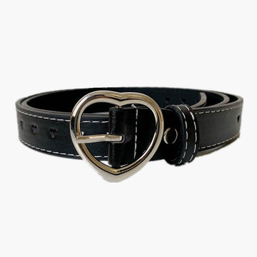 Heart Buckle Love Aesthetic Belt Heart Buckle Love Aesthetic Belt