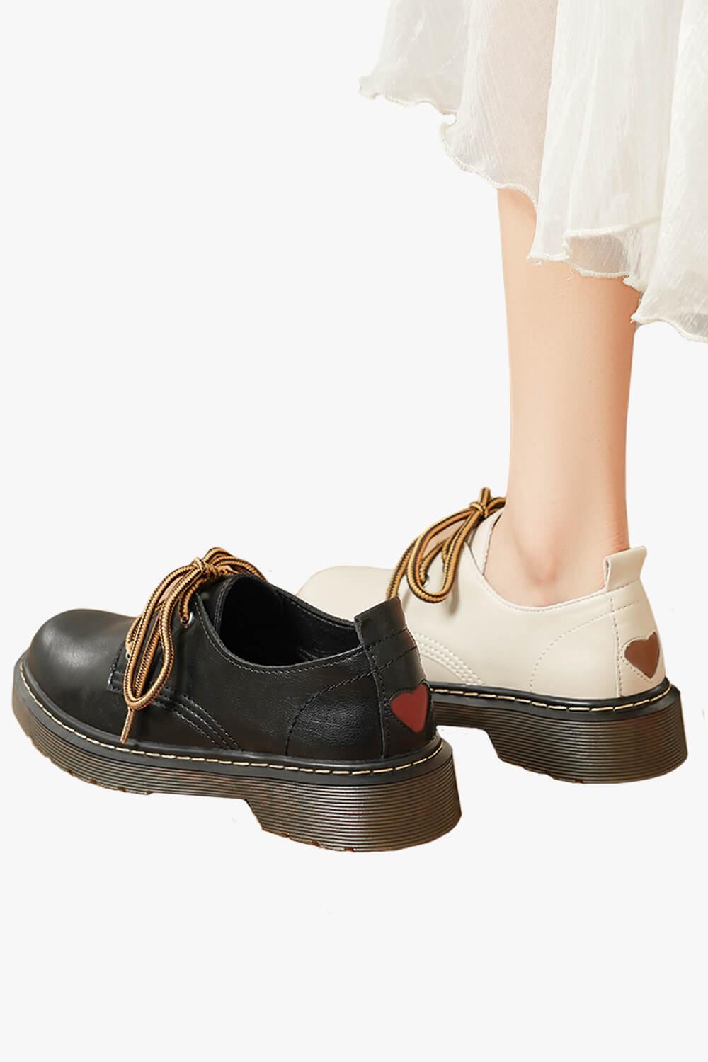 Heel Heart Student Aesthetic Shoes - Aesthetic Clothes Shop Heel Heart Student Aesthetic Shoes - Aesthetic Clothes Shop