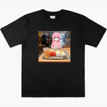 Hitori Gotoh in McDonalds IRL Animecore Tee Bocchi the Rock Hitori Gotoh in McDonalds IRL Animecore Tee Bocchi the Rock