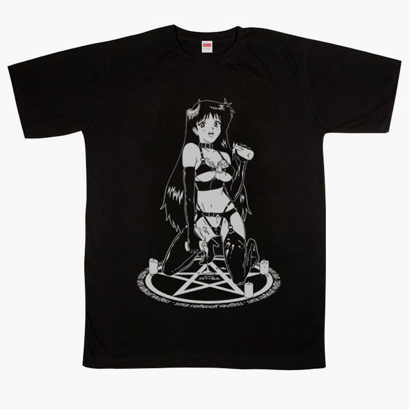  Anime Bondage Art T-Shirt : Clothing, Shoes & Jewelry